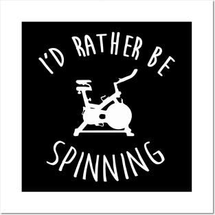 I'D Rather Be Spinning Just Keep Spinning Posters and Art